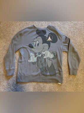 Disney Parks WDW 50th Anniversary Celebration Mickey Mouse Pullover Sweater